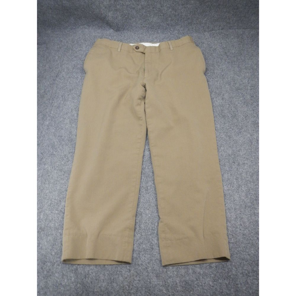 Joseph‎ & Feiss Wool Dress Pants Size 36 Beige Classic Khaki Professional